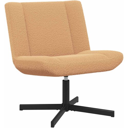  Stolica na kotačiće Bež 63 x 75 x 76 cm Janjeća koža Cijene