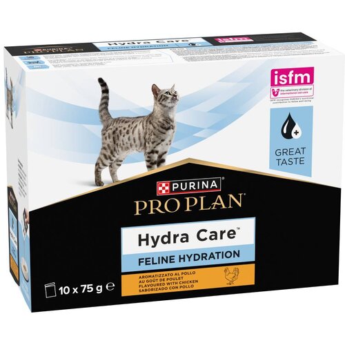  2 x PURINA PRO PLAN Feline po sniženoj cijeni! - Hydra Care s okusom piletine (2 x 10 x 75 g) Cijene