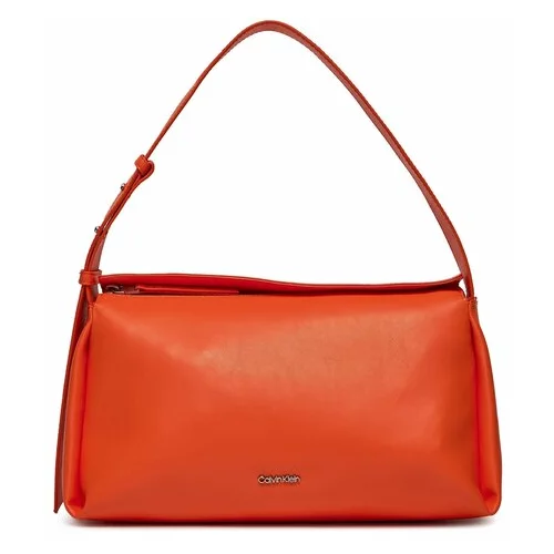 Calvin Klein Ročna torba Gracie Shoulder Bag K60K611341 Oranžna