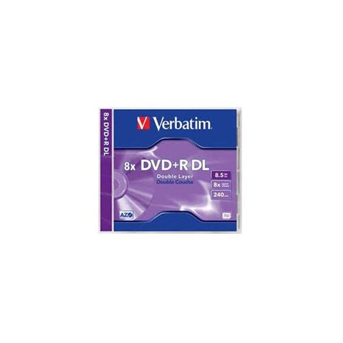  DVD+R DL, VERBATIM,8,5 GB,8X,MATT SILVER JC Cijene