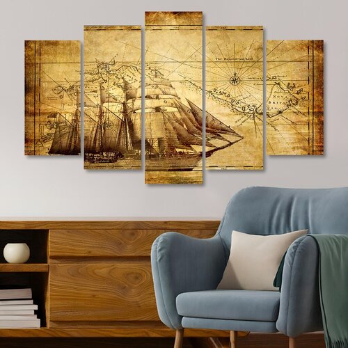 Wallity Set Slika 5MDF4515, 5 Delova Cene