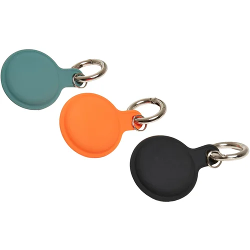 Urban Classics Accessoires Key Finder Case 3-Pack Black/Orange/Dark Mint