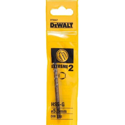 Dewalt Burgija za metal Cobalt HSS-G - 5.5 mm Cene
