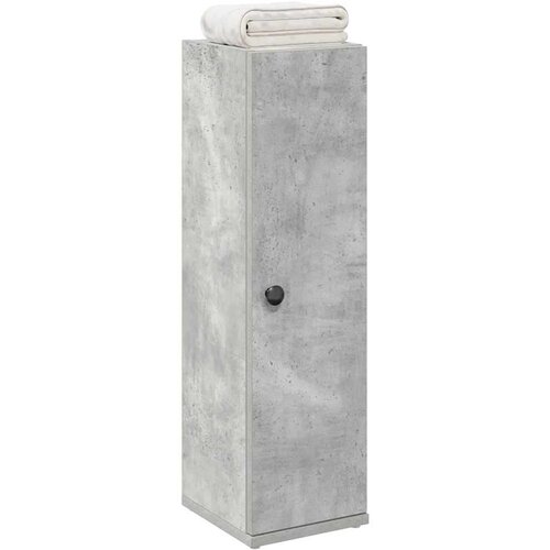 vidaXL Kopalniška omarica z držalom za zvitke betonsko 20,5x22x72 cm Cene