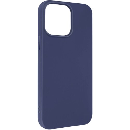 AVIZAR Ovitek za iPhone 14 Plus iz mehkega silikonskega gela, mat zakljucek proti prstnim odtisom - temno moder, (20715008) Slike