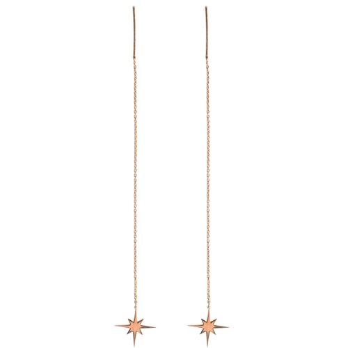 WISH Minđu&amp;scaron;e od rose gold pozlate North star Slike
