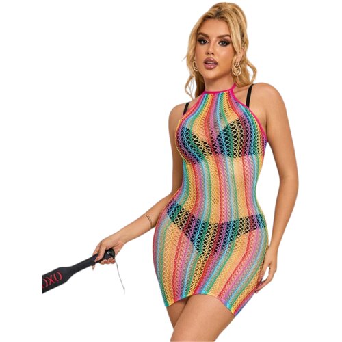 Subblime 952341 - halter neklinja duga haljina u duginim bojama Slike