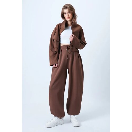 Trend Alacati Stili ženske pantalone Alc-X14629, braon Cene
