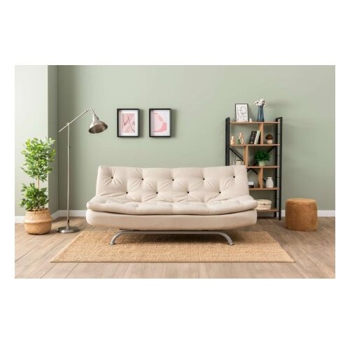Atelier Del Sofa Rivo sklopiva sofa, 185x63x82cm, bijela Slike