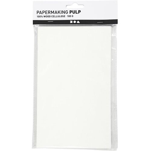 Masa u listovima za proizvodnju celuloznog papira - 100 g KORIŠĆENO Slike