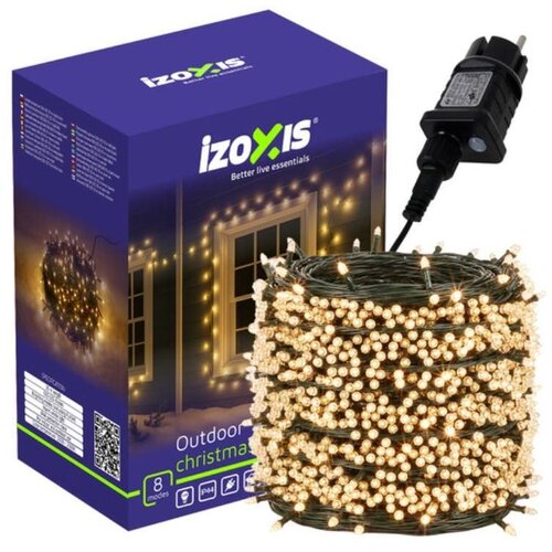Izoxis 500 LED vanjska božićna svjetla &ndash; 35 m bijela Cijene