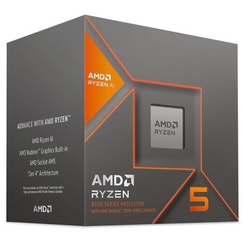 CPU AM5 AMD Ryzen 5 8600G 6 cores 4.3GHz Box Cene