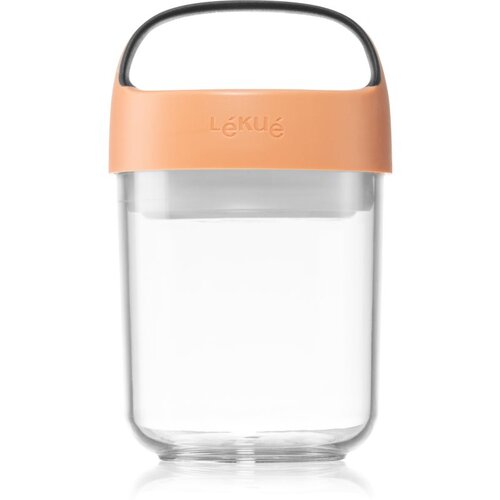 Lékué Jar To Go kutija za užinu mali boja Coral 400 ml Cijene