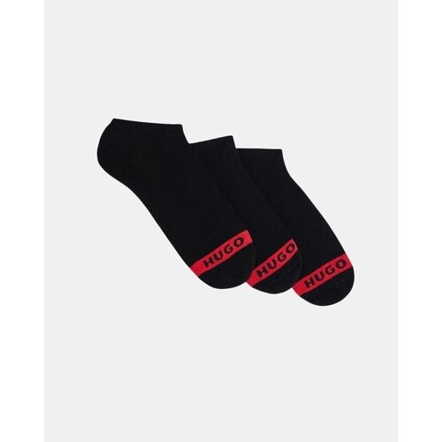 Boss Nogavice 50514916 3P LC PLUSH TAPE CC Črna Slike