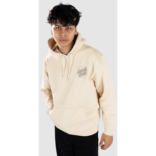 Santa Cruz Interlaced Dot Pulover s kapuco sand Cene