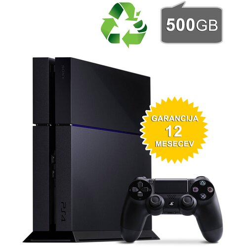  Obnovljen PlayStation 4 500GB + 2 leti garancije Cene