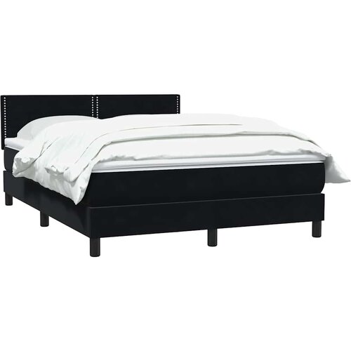 Box spring krevet s madracem crni 160x210 cm bar&amp;scaron;unasti Slike