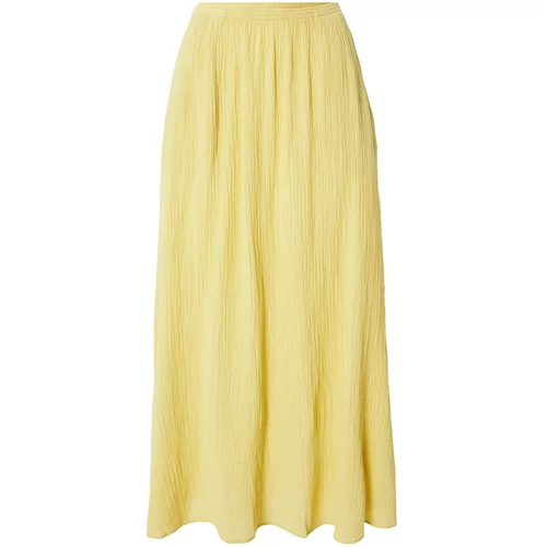 American Vintage Suknja 'WELOW' pastelno žuta