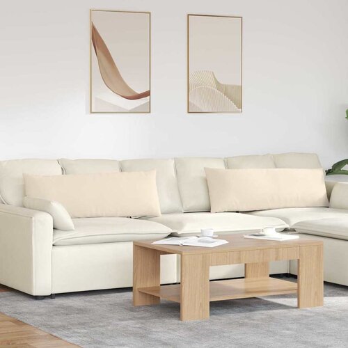  Jastučići za sofu 2 pcs Bež 120 x 40 cm tkanina Cene