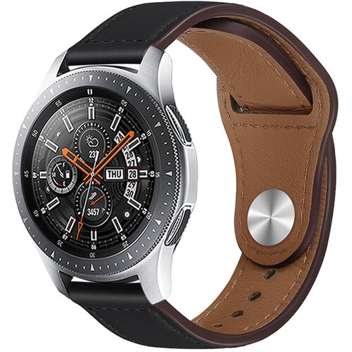 INF Združljiv usnjen pa&scaron;ček za uro Huawei GT4/GT3/PRO - Eleganten nadomestni pa&scaron;ček Black 20 mm, (5000078825) Cene