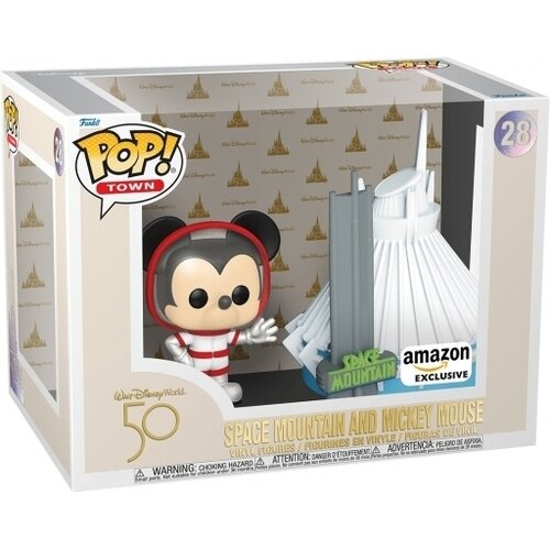 Funko Pop Town Disney Space Mountain with Mickey Mouse Cene
