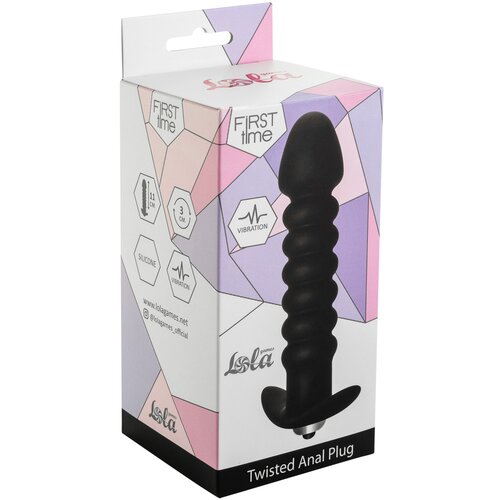 Lola games Analna kupa with vibration Twisted Black Cene