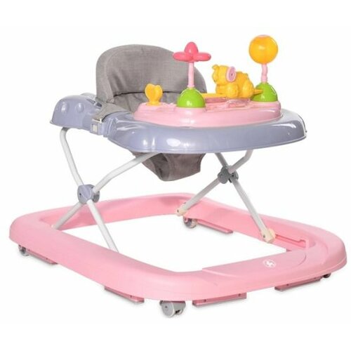 Lorelli dubak za bebe happy land - bubblegum (roze-sivi), 10120430017 Cene