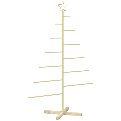  Metalna božićna jelka KUOPIO 150 cm Čelik Zlatno Slike
