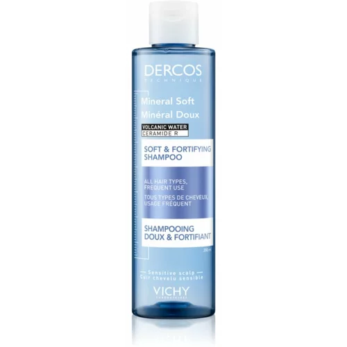Vichy Dercos Mineral Soft šampon za učvršćivanje za sve tipove kose 200 ml