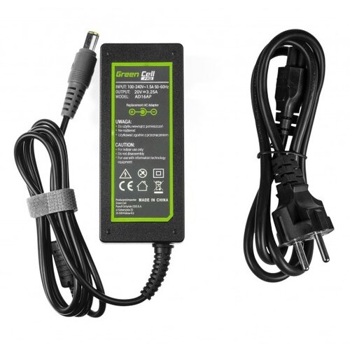 Green cell AD16AP power adapter/inverter Indoor 65 W Black Slike