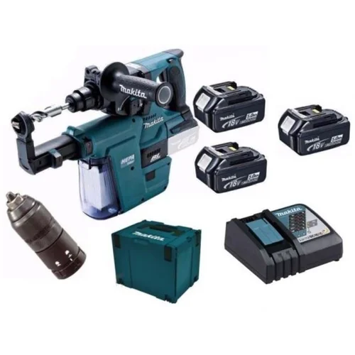 Makita akumulatorsko vrtalno kladivo 18V, 24mm DHR243T3JW