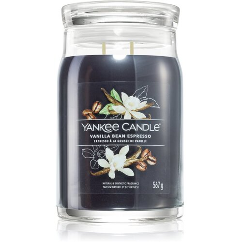 Yankee Candle Vanilla Bean Espresso dišeča sveča Signature 567 g Cene
