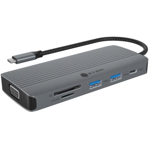 Icybox IB-DK4040a-CPD 10 in 1 USB-C Docking station Cijene