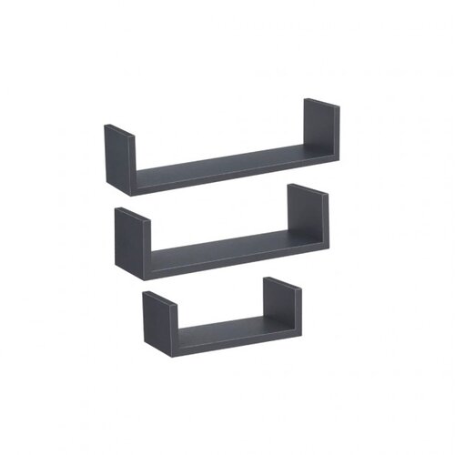 5five FIVE FIXY set polica 3KOM CRNA Slike