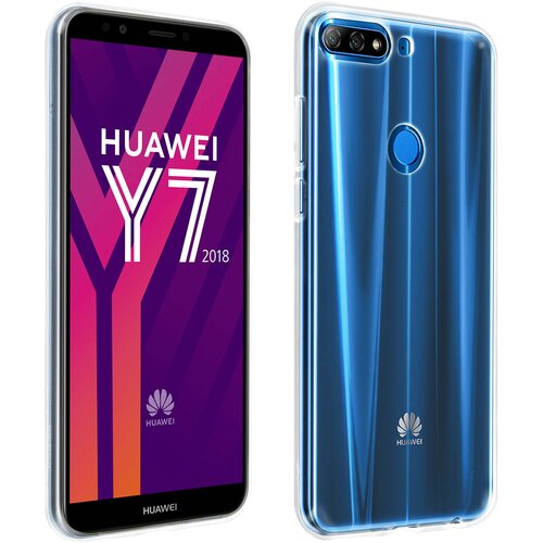 AVIZAR izjemno tanek in lahek etui iz silikonskega gela - transparent str. huawei Y7 2018 in honor 7C, (20720095) Cene