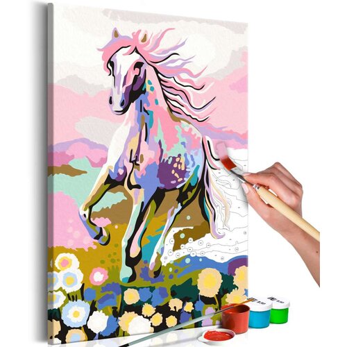  Slika za samostalno slikanje - Fairytale Horse 40x60 Cijene