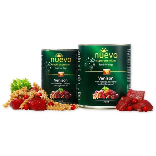 Nuevo venison adult grain free 400g Slike