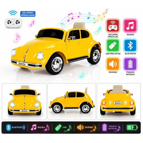 Winner Bike BIC.VW BEETLE JE1818 YELLOW Slike