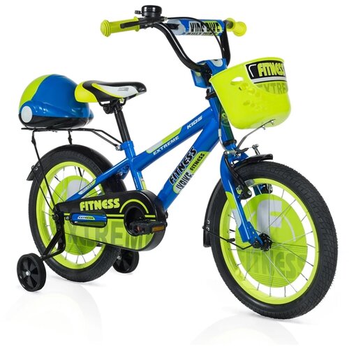  Dečiji bicikl za dečake 16" Fitness Blue, 3g+ Cene