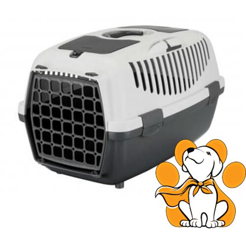 Trixie transporter za Pse i Mačke Capri II, Do 8kg, Sivi Slike