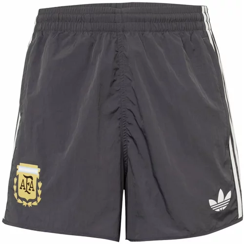 Adidas Športne hlače 'AFA' rumena / črna / bela
