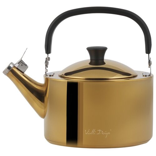 Vialli Design Kuhalo za vodu od nehrđajućeg čelika sjajno zlatno 1,5 l Diamante &ndash; Cijene