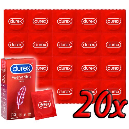Durex Fetherlite Thin 20 pack Slike