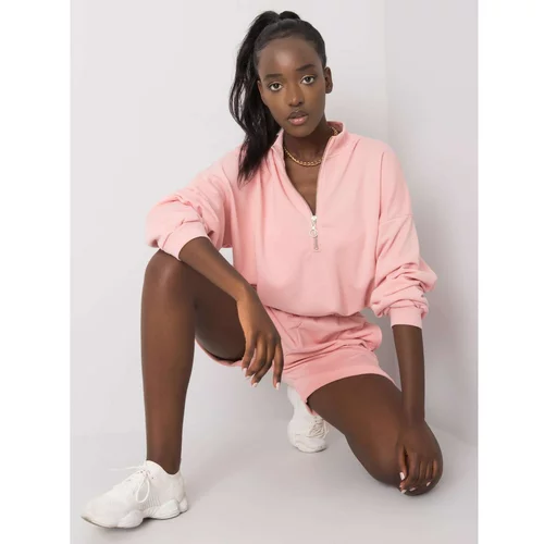 Fashion Hunters Women's sweatshirt in pink