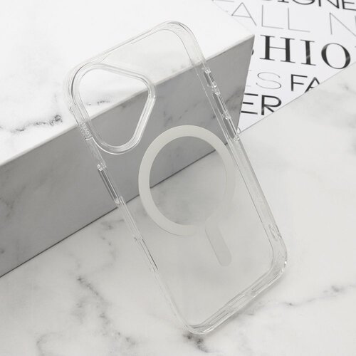 Maska ColorLoop MagSafe za iPhone 16 bela Slike