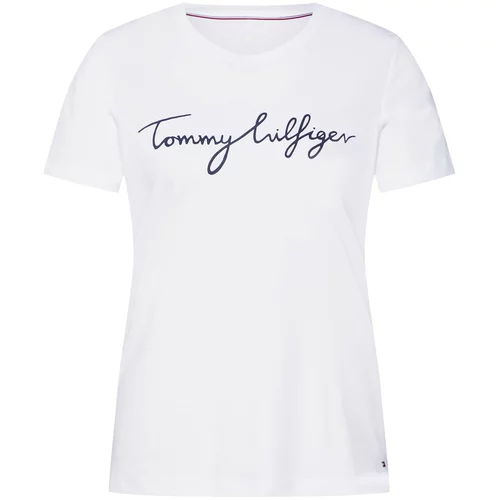 Tommy Hilfiger Majica 'Heritage' nočno modra / bela