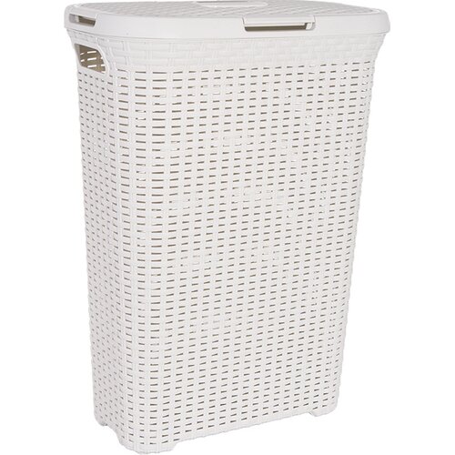  RATTAN STYLE košara za rublje 40L – krem Cene