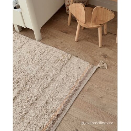 Lorena Canals Krem periv/ručno rađen pamučan tepih 90x130 cm Bloom Natural &amp;ndash; Slike