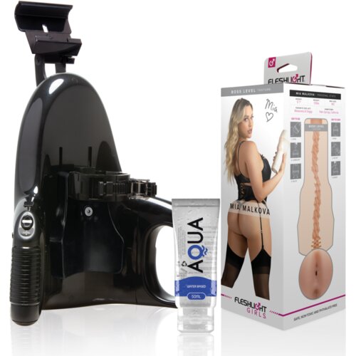 Fleshlight - MIA MALKOVA BOSS LEVEL + UNIVERSAL LAUNCH + AQUA QUALITY LUBRICANT 50 ML Cijene