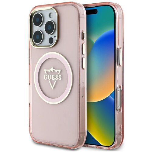 Guess OVITEK CASE TPU MAGNETNI OVITEK ZA IPHONE 16 PRO MAX ZA MAGSAFE LOGO, (5000015360) Cene